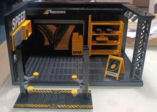 Garage scala diorama per - garage,