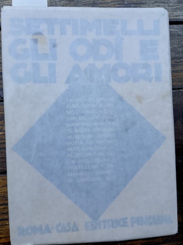Futurismo settimello gli - gli, odi