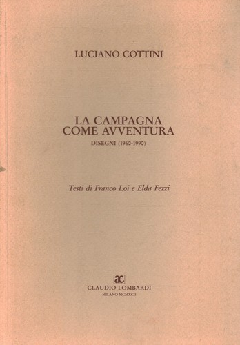 Campagna come avventura - la,