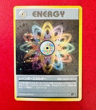 Lotto Carte Pokemon Energia Arcobaleno  Holo Team Rocket Jap Mint
