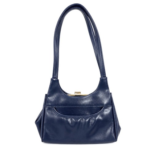 Borsa tracolla vintage blu - tracolla,