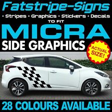 to fit NISSAN MICRA GRAPHICS DECALS STICKERS STRIPES NISMO ACENTA TEKNA 1.0