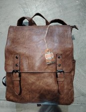 Zaino In Pelle Nuovo Con