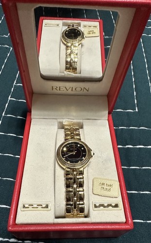 Orologio revlon placcato oro - orologio,