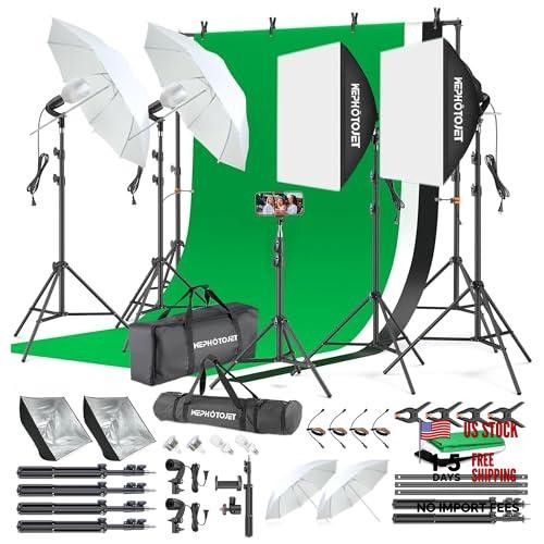 Photography softboxes kit with - photography,