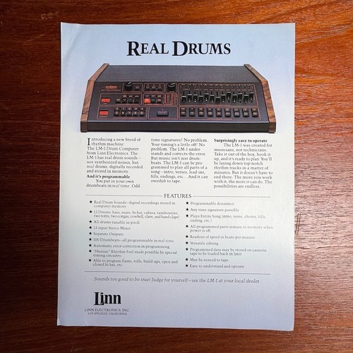 Vintage linn electronics 1 - vintage,
