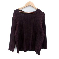 Camicetta SURELADY rosso vino misto cotone girocollo manica a 3/4 usata