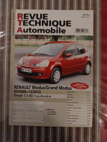 Revue technique renault - revue, modus