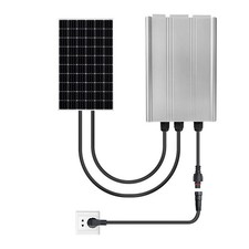 Inverter Tirante Rete Solare Design Semplificato 500W per Massima Generazione di
