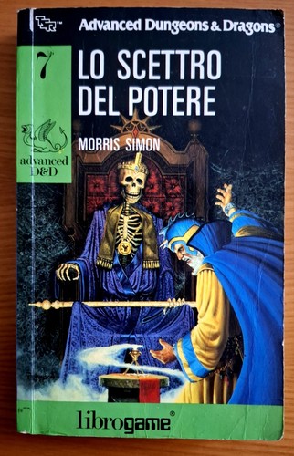 Librogame scettro del - lo,