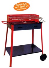 Barbecue a carbonella. Griglia