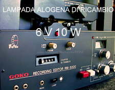 ★LAMPADA ALOGENA PHILIPS ESA 6 V 10 W G4 PER MOVIOLA GOKO RM 5000/RM 8008★