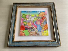 Alinari Luca - 1943 - Olio e Tecnica Mista su Tela - 50x50cm cornice e autentica