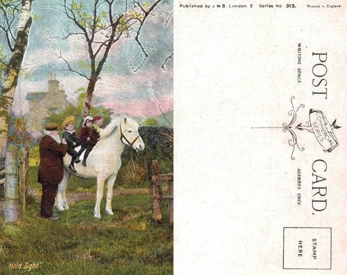 Vintage postcard children - postcard,