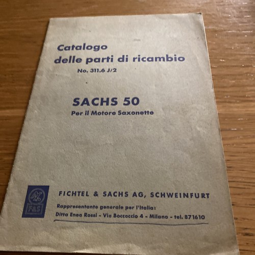 Catalogo ricambi per motore