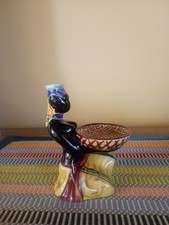 Bottiglia ceramica vintage