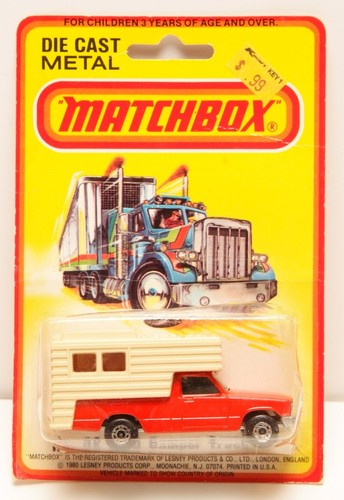 H06 vintage 1980 matchbox - vintage,