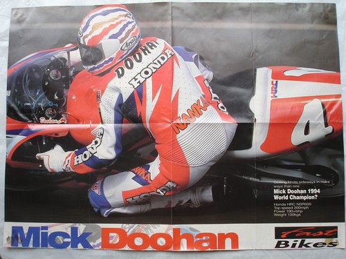 Poster mick doohan honda - mick,