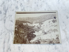 TRIESTE BARCOLA PONTE FERROVIARIO PRIMI DEL 900 VECCHIA FOTOGRAFIA OLD PHOTO