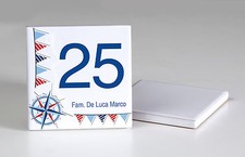 piastrella ceramica rosa dei