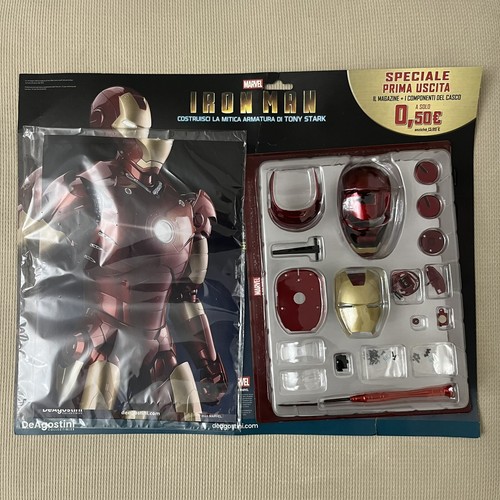 Iron man deagostini - iron, casco
