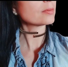 Collana girocollo rigida - collana,