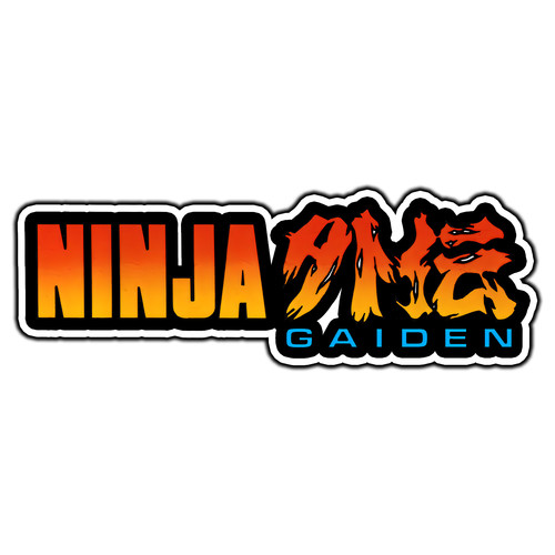 Ninja gaiden arcade logo 1 - ninja,