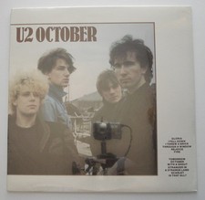 U2 October ISLAND 90092-1 1983