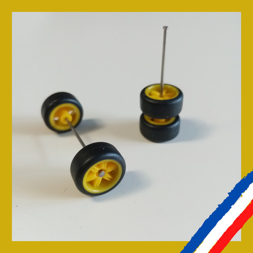 Jeu roues jaune - roues,