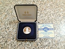MEDAGLIA BAGGIO GLI AZZURRI DEL 1990 ITALIA 90 ARGENTO 925 INTERCOINS CALCIO