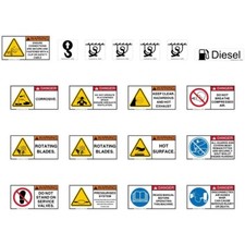 Kit Decalcomanie di Sicurezza