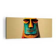 Quadro su Tela 120x50cm Statua