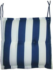 VERDELOOK Cuscino seduta con volant Rigato