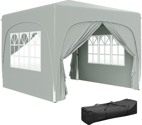 Gazebo giardino 3x3 mt - da,