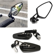 Black Motorcycle Handle Bar