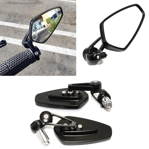 Black motorcycle handle bar - black,
