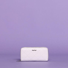 PORTAFOGLIO GRANDE TRAPUNTATO Bianco -  Mimi Mua