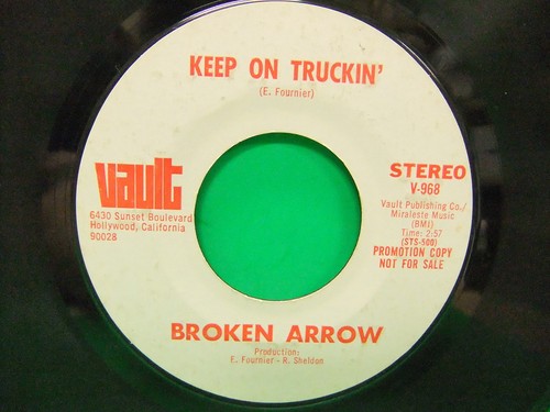 Broken arrow keep truckin - broken, on