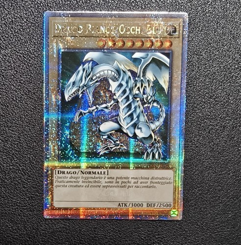 Drago bianco occhi blu - bianco,
