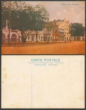 Singapore Old Colour Postcard