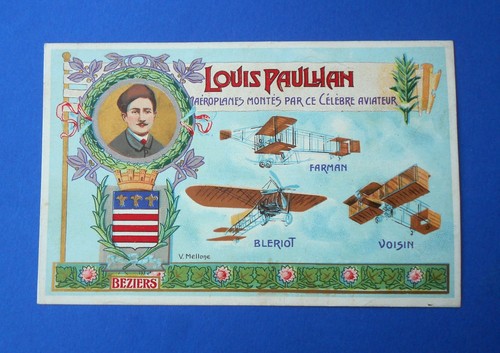 Cartolina aviazione aviatore - cartolina,