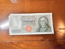 REPUBBLICA BANCONOTA LIRE 5000