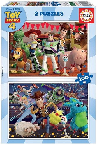 Nuovo puzzle educa 2x100 - educa, pezzi