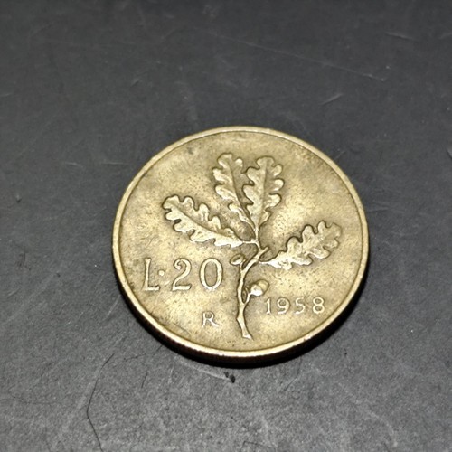 Rara moneta lire - moneta, 20