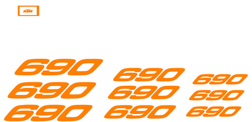 Adesivi moto 690 - moto, 9