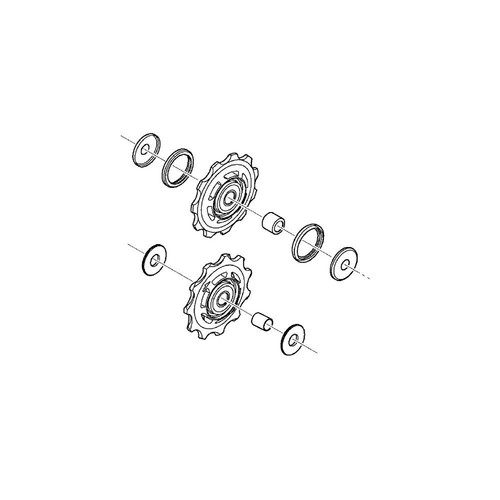 Shimano pulegge cambio road - pulegge,