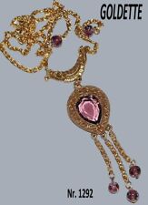 Goldette, collana double face vgt Revival Vittoriano anni 50