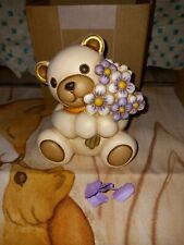 Thun Primavera Teddy Fiori Lilla 2015 Con Scatola Originale misura piccola 