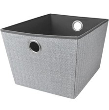 Scatola Salvaspazio Portatutto manico con occhielli Contenitore pieghevole