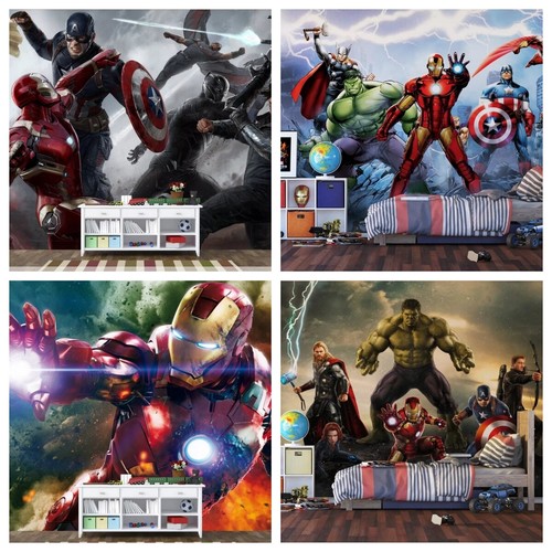 Nuova carta parati marvel - parati,